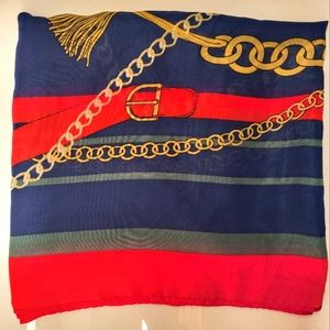 COPY - Scarf, pashmina, brand unknown, Gucci or Ralph Lauren vibes.